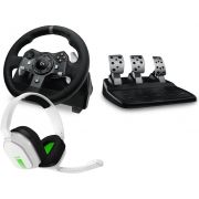 Комплект Logitech G920 Driving Force и слушалки Logitech Astro A10 на супер цени