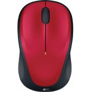 Безжична мишка Logitech M235, черен/червен на супер цени