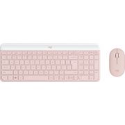 Безжичен комплект Logitech MK470, розов на супер цени