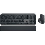 Безжичен комплект Logitech MX Keys Combo Gen 2, черен на супер цени