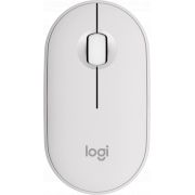 Безжична мишка Logitech Pebble 2 M350S, бял на супер цени