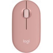 Безжична мишка Logitech Pebble 2 M350S, розов на супер цени
