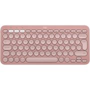 Безжична клавиатура Logitech Pebble Keys 2 K380S, розов на супер цени