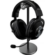 Слушалки Logitech PRO X и стойка Logitech, черен на супер цени