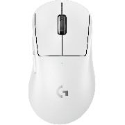 Безжична геймърска мишка Logitech PRO X SUPERLIGHT 2 DEX, бял на супер цени