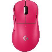 Безжична геймърска мишка Logitech PRO X SUPERLIGHT 2 DEX, розов на супер цени