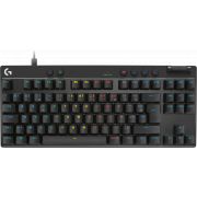 Геймърска клавиатура Logitech PRO X TKL RAPID, черен на супер цени