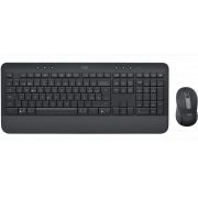 Безжичен комплект Logitech Signature MK650, черен на супер цени