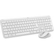 Комплект Logitech Signature Slim Combo MK950, бял на супер цени