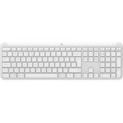 Безжична клавиатура Logitech Signature Slim K950, бял на супер цени
