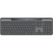 Безжична клавиатура Logitech Slim Solar+ K890+, черен на супер цени