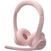 Безжични слушалки Logitech Zone 300, розов на супер цени