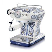 Кафемашина Ariete Espresso Machine Capri, бял/син на супер цени