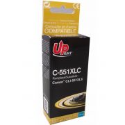 Съвместим консуматив UPrint C551XLC, cyan на супер цени