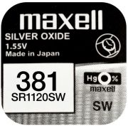 Сребърна батерия Maxell 55mAh 1.55V на супер цени