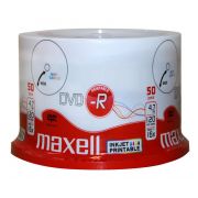 Оптичен носител Maxell DVD-R 4.7 GB, 50 броя на супер цени