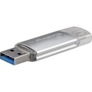 Флаш памет 128GB MediaRange, сребрист на супер цени