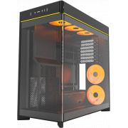 Компютърна кутия MONTECH HS02 PRO, черен на супер цени