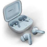 Безжични слушалки Motorola Moto Buds, светлосин на супер цени