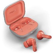 Безжични слушалки Motorola Moto Buds, оранжев на супер цени