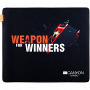 Подложка за мишка Canyon MP-5, черен на супер цени