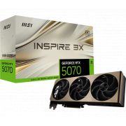 Видео карта MSI GeForce RTX 5070 12GB INSPIRE 3X OC DLSS 4 на супер цени