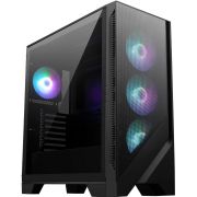 Компютърна кутия MSI MAG FORGE 320R AIRFLOW, черен на супер цени