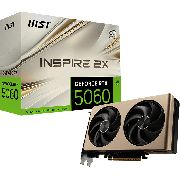 Видео карта MSI GeForce RTX 5060 8GB INSPIRE 2X OC DLSS 4 на супер цени