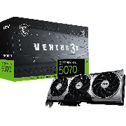 Видео карта MSI GeForce RTX 5070 12GB VENTUS 3X OC DLSS 4 на супер цени