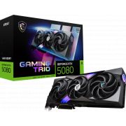 Видео карта MSI GeForce RTX 5080 16GB GAMING TRIO OC DLSS 4 на супер цени