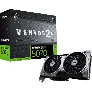 Видео карта MSI GeForce RTX 5070 12GB VENTUS 2X OC DLSS 4 на супер цени