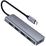 USB хъб Ugreen 4-in-1 USB-C CM219 на супер цени