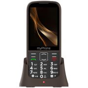 Телефон myPhone Halo 4 Plus LTE Praline Collection, 48MB, 128MB, Brown на супер цени
