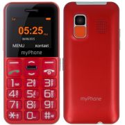 Телефон myPhone Halo Easy, 4MB, 4MB, Red на супер цени