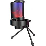 Микрофон FIFINE A8V RGB, черен на супер цени