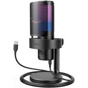 Микрофон FIFINE A9 RGB, черен на супер цени