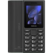 Телефон Nokia 105 2025, 4MB, 4MB, Charcoal на супер цени