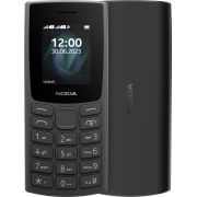 Телефон Nokia 105 2023, 4MB, 4MB, Charcoal на супер цени