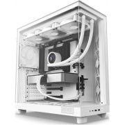 Компютърна кутия NZXT H6 Flow, бял на супер цени