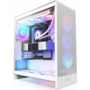 Компютърна кутия NZXT H7 Flow RGB 2024 Edition, бял на супер цени