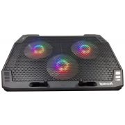 Охлаждаща подложка  Redragon Ingrid RGB, черен на супер цени