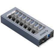 USB хъб Orico AT2U3-7AB на супер цени