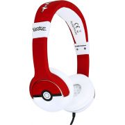 Слушалки OTL Pokemon Pokeball Junior, червен/бял на супер цени