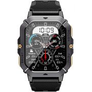 Смарт часовник Oukitel BT101, 58 мм, черен на супер цени