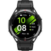 Смарт часовник Oukitel BT12, 46 мм, черен на супер цени