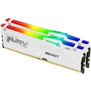 Памет 2x16GB DDR5 6000 Kingston Fury Beast White RGB на супер цени