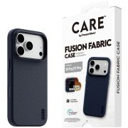 Гръб PanzerGlass CARE Fusion Fabric за Apple iPhone 17 Pro/18 Pro, син на супер цени