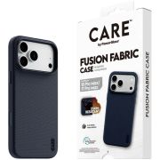Гръб PanzerGlass CARE Fusion Fabric за Apple iPhone 17 Pro Max/18 Pro Max, син на супер цени