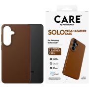 Гръб PanzerGlass CARE Solo за Samsung Galaxy S26+, кафяв на супер цени