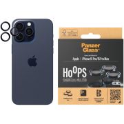 Стъклен протектор за камера PanzerGlass Hoops за Apple iPhone 15 Pro/15 Pro Max, прозрачен/син на супер цени